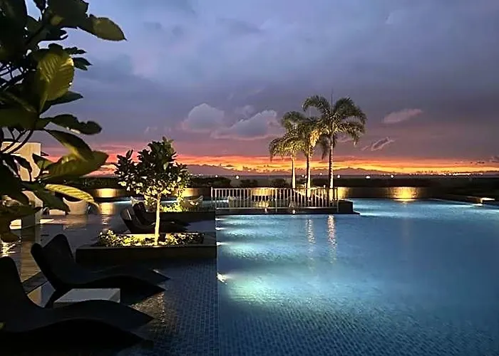 Stylish 1br Near Airport Facing The Bay - 7b